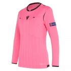 UEFA Scheidsrechter Shirt Roze (VROUWEN)